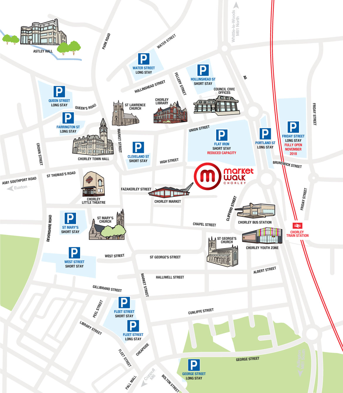 Chorley Council MW Parking Map 2 